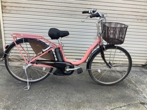 269   ブリヂストン新機種電動アシスト自転車assista26インチ  ピンクアルミ