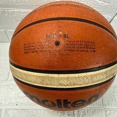 USED品 モルテン バスケットボール 7号球 BGL7X-BL Bリーグ公式試合球 molten GL7X FIBA JBA 現状品 天然皮革 札幌市白石区 白石店 の画像