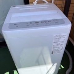 Panasonic 5kg  21年製　全自動電気洗濯機 NA-F50B15