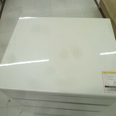 パモウナ キッチンチェスト 幅60×奥行50×高さ85.5cm エナメル調 ホワイト系 下台 キッチンカウンター キッチン収納 収納家具 苫小牧西店の画像