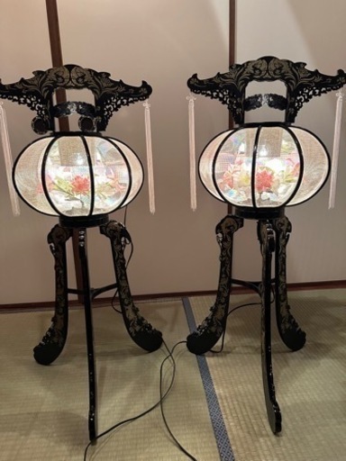 値下げ中　灯ろう　盆提灯