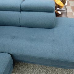 L字ソファー ヘッド角度調整可能　の画像