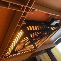 こたつ　茶色　120×80×42(36)センチの画像
