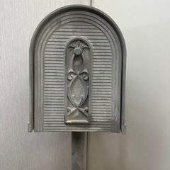  中古　 郵便ポスト 郵便受け 三協アルミ アメリカンポスト ポール建て　の画像