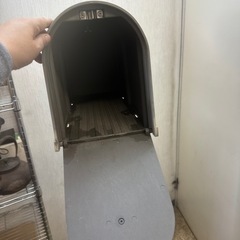  中古　 郵便ポスト 郵便受け 三協アルミ アメリカンポスト ポール建て　の画像