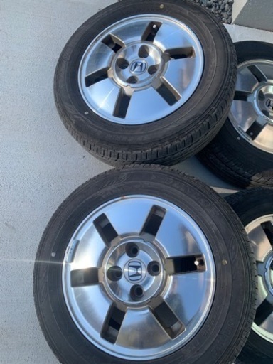 ホンダ、モビリオスパイクで使用。タイヤ・ホイールセット