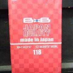 セール中につき、通常特価3,278円より半額の1,639円!　【8】B✕B　ジュニアスキー　118㎝　ビンディング付き　JX-E1　子供スキー　スキー板　ウィンタースポーツの画像