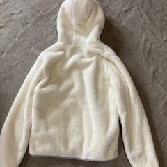 美品＊ワークマン女子　パーカーボアジャンパー　防寒着　暖か　ポケット　フルジップ　フードの画像