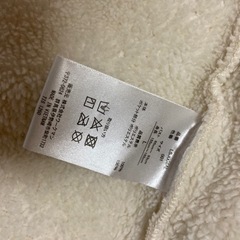 美品＊ワークマン女子　パーカーボアジャンパー　防寒着　暖か　ポケット　フルジップ　フードの画像