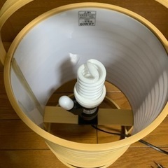 照明💡電気スタンド　竹風の画像