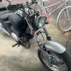 マグナ250 不動車　お話中