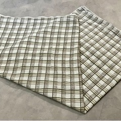 【お取引完了】【中古品】お買い🉐Jrサイズ/チェック柄 シングル...