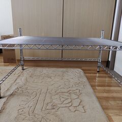 メタルラック アイリスオーヤマ 91×61cm 高さ47cmの画像