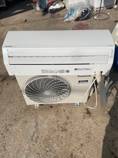 【‼️✨高年式✨‼️】高年式2021年製Panasonic Eolia 2.2kwルームエアコン CS-J221D-W パナソニック エオリア
