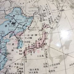 アンティーク調 地球儀 高さ42cm インテリア雑貨 置物 オブジェ 札幌市東区 新道東店の画像