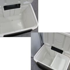 コールマン パーティースタッカー ホイール付き 50QT グレー 6149 クーラーボックス 2000010432 Coleman 札幌 手稲の画像