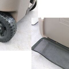 コールマン パーティースタッカー ホイール付き 50QT グレー 6149 クーラーボックス 2000010432 Coleman 札幌 手稲の画像