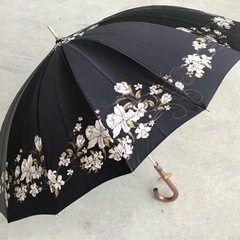 E128◇新品！16本骨雨傘◇Roverta Viviani 長...