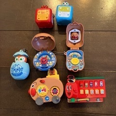 アンパンマンおでかけメロディーハンドルと おしゃべり路線バスの画像