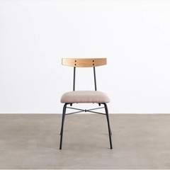 美品　Natural-Industrial　ダイニングチェア　ア...
