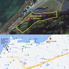 ～ 夢の別荘を建てて淡路島でハワイのような暮らしを ～ 淡路市斗ノ内オーシャンビュー売土地 - 淡路市