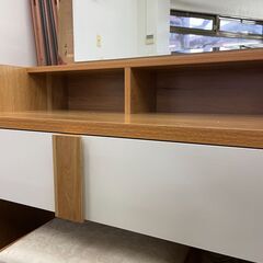 ヨーロッパ風 ドレッサー 幅70cm奥行43cm高さ68/140cm 説明欄必読の画像