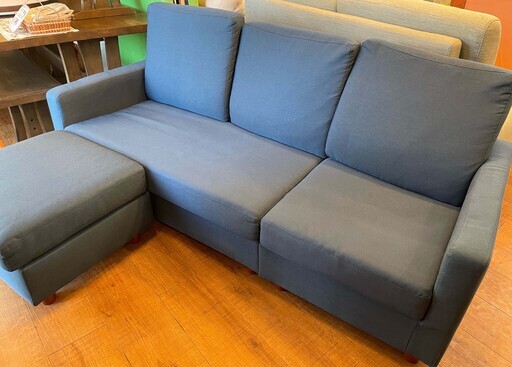 ●新春特価‼●近郊配送可能(^^♪●カウチソファ　様々なレイアウトが可能♪　スツール付き♡　中古品●相模原　横浜　神奈川●