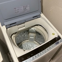 【直接受け渡しのみ】HITACHI BEATWASH2019年型　7kg  BW-V70Cの画像