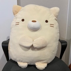 すみっコぐらし ねこ ぬいぐるみ XLサイズ