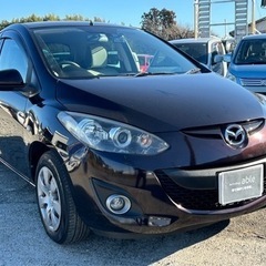 【支払総額13.8万円】4万キロ機関良好 激安コンパクトカーデミオ 車検令和6年10月ワンセグTV ETC 修復歴無しの画像