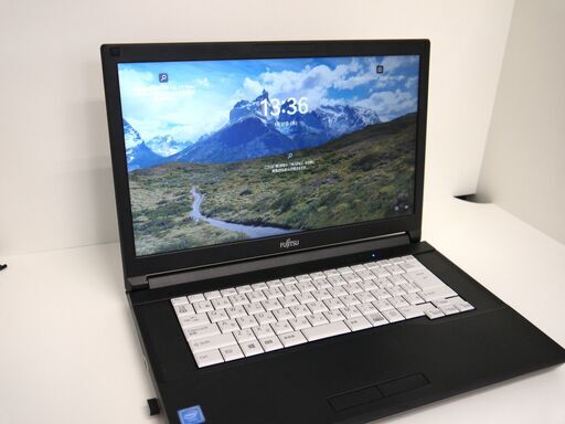 【お渡し済み】富士通 windows11 15.6型ノートPC SSD 2019年製【メンテナンス済み】（9902587）