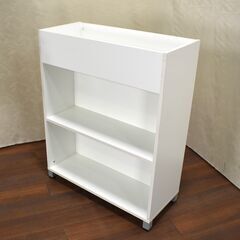 【ヤ取終了3/16】≪zyt1249ジ≫ R・F・ヤマカワ プランターシェルフ ホワイト RFPLS-W 幅80cm 奥行35cm 高さ100cm オフィス/間仕切り 51015-11の画像