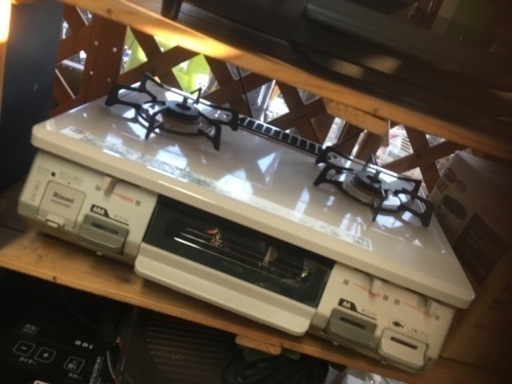 2017年式　リンナイ　RINNAI ガスコンロ　魚焼き部分未使用品