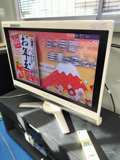 液晶テレビ　シャープ　26型　2009年製