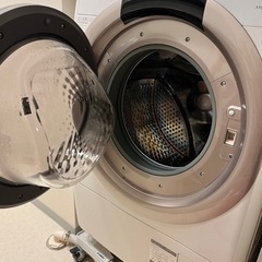 SHARP 7.0kg ドラム式洗濯乾燥機 ES-S70-WLの画像