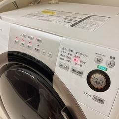 SHARP 7.0kg ドラム式洗濯乾燥機 ES-S70-WLの画像