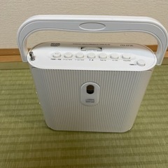 SoundpitポータブルCDラジオRCD-R27N-Wの画像