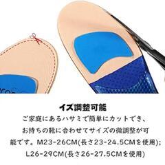 靴　インソール　26〜27.5cm用の画像