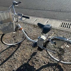 Panasonic 電動アシスト自転車 ViVi NX 24インチ 3段変速　充電器　リチウムビビ　電動自転車　動作良好　(お話し中の画像