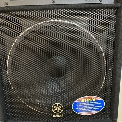 YAMAHA ( ヤマハ ) S115V　PAスピーカー 2個セット