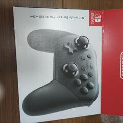 （値引きしました）ニンテンドーSwitch用純正Proコントローラーの画像