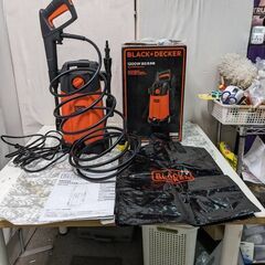 ☆中古￥4,000！BLACK＋DECKER　1200W高圧洗浄...