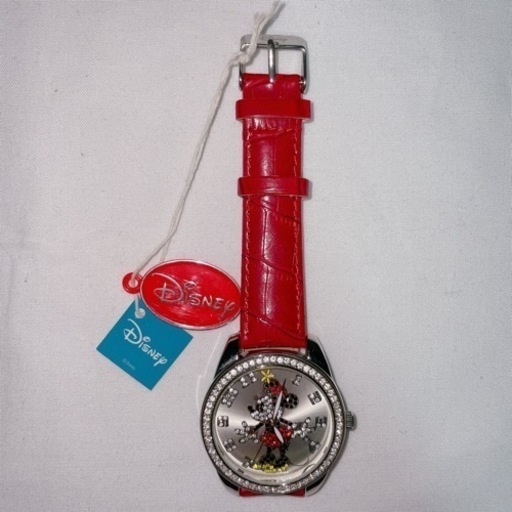 ☆お値引可能☆【非売品】Disney ミニーちゃん 赤い腕時計