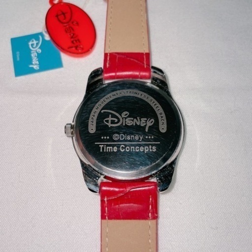 ☆現金払い可能☆ 【非売品】Disney ミニーちゃん 赤い腕時計