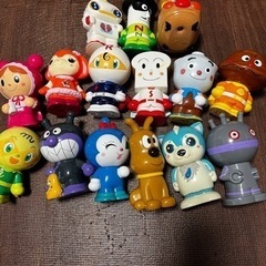 アンパンマン（3体ガラピコプー）ソフビ
