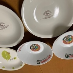 ★ミスタードーナツ、カレー皿、ラーメンどんぶり、オサム、6点セット/ミスド、値下げしました！の画像