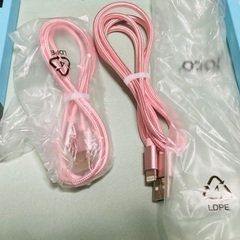 💫 プレミアム高耐久ナイロン編み ライトニングUSBケーブル コンパクト端子 急速充電＆データ転送の画像