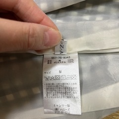 HoneysレディースMサイズ　白/黒チェックショートパンツ　美品の画像