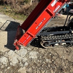 油圧　ダンプ　クローラー　運搬車　ガソリン　500kgの画像