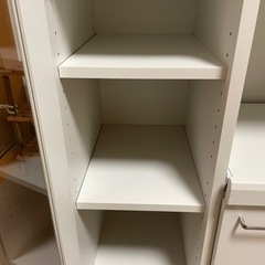 【受渡予定者決定】一人暮らし用食器棚【写真追加しました】の画像
